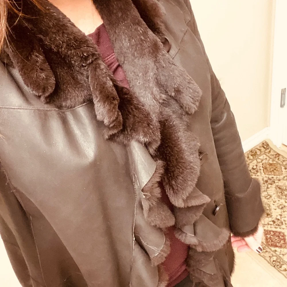 Authentic Rabbit Fur Jacket - Picture 2 of 6